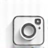 Monochrome Instagram icon